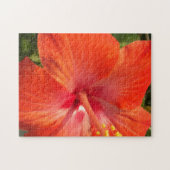 Puzzle nature, hibiscus, fleur, été, floral, tropical (Horizontal)