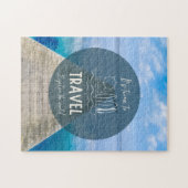 Puzzle Nature Il est temps de voyager Citation (Horizontal)