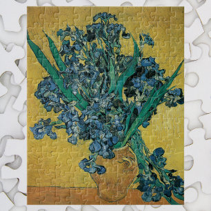Puzzle Nature morte au vase avec iris de Vincent van Gogh