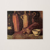 Puzzle Nature morte de 4 bouteilles de pierre par Vincent (Horizontal)