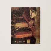 Puzzle Nature morte de 4 bouteilles de pierre par Vincent (Vertical)