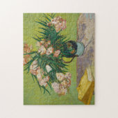 Puzzle Nature morte florale rose aux oleanders de Van Gog (Vertical)