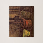 Puzzle Nature morte Pinceaux dans un pot par Vincent van (Vertical)