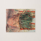 Puzzle Nature morte Pot de fleurs avec ciboulette par Vin (Horizontal)