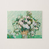 Puzzle Nature morte Roses dans un vase de Vincent van Gog (Horizontal)