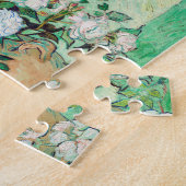 Puzzle Nature morte Roses dans un vase de Vincent van Gog (Côté)
