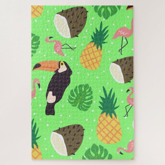 Puzzle Nature tropicale (Vertical)