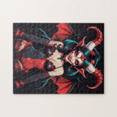 Puzzle Naughty List Special : Démon à Père Noël Casquette (Horizontal)