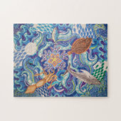 Puzzle nautique de mandala (Horizontal)