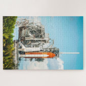 Puzzle Navette Spatiale Endeavor Sur Lancement Pad Photo (Horizontal)