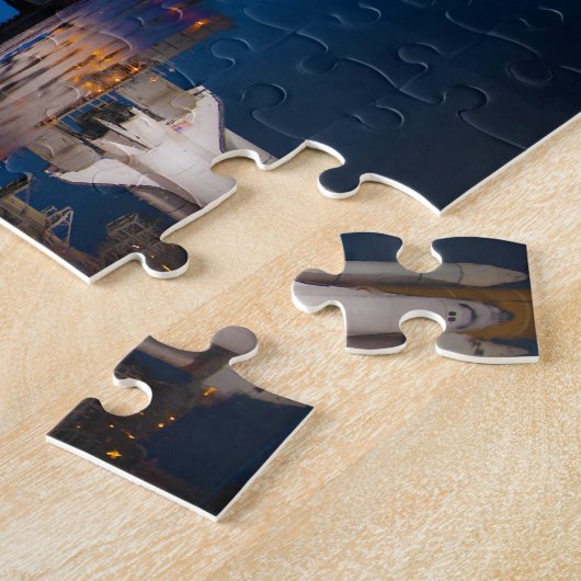 Puzzle Navette Spatiale Prêt Pour Le Lancement (Côté)