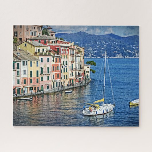 Puzzle Navigation à Portofino - PC Holiday-16x20-520 (Horizontal)