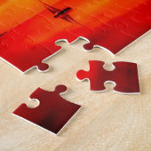 Puzzle Naviguer dans le coucher du soleil (Côté)
