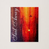 Puzzle Naviguer dans le coucher du soleil (Vertical)