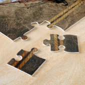 Puzzle Navire à voile rustique (Côté)
