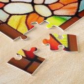 Puzzle Navire à voiles au coucher du soleil (Côté)