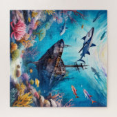 Puzzle Navire Coulé (Horizontal)