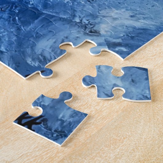 Puzzle Navire dans les nuages mystère bordures Mer Océan (Côté)