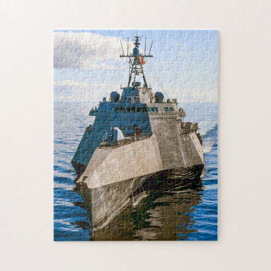 Puzzle NAVIRE DE COMBAT LITTORAL - LCS-16 (11x14 POUCES) (Vertical)