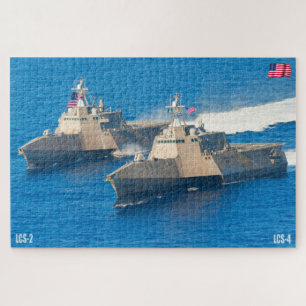 Puzzle NAVIRE DE COMBAT LITTORAL - LCS-2/LCS-4 (20 x 30 P