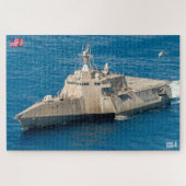 Puzzle NAVIRE DE COMBAT LITTORAL - LCS-4 (20 x 30 pouces) (Horizontal)