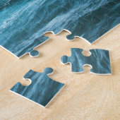 PUZZLE NAVIRE DE PIRATE ANCRÉ AU COUCHER DU SOLEIL (Côté)