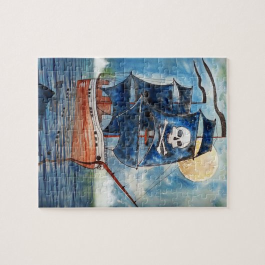 Puzzle Navire pirate (Horizontal)