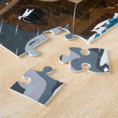 Puzzle Navire Pirate dans la Tempête (Côté)