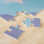 Puzzle Navire spatial volant dans le ciel (Côté)