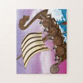 Puzzle Navire Viking (Vertical)