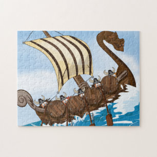 Puzzle Navire Viking