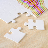 Puzzle Nazca Lignes Colibri Avec Effet Papier Rincé (Côté)