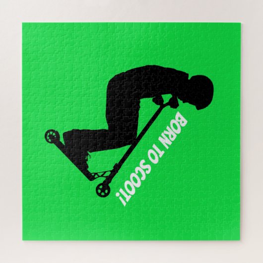 Puzzle Né à Scoot - Stunt Scooter Rider (Horizontal)