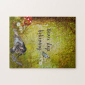 Puzzle Ne Cessez Jamais De Croire Au Chiot Berger Alleman (Horizontal)