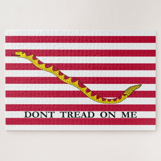 Puzzle Ne me marchez pas dessus US Naval Jack (Horizontal)