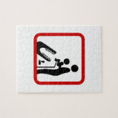 Puzzle Ne pas nourrir le bébé au Zoo du Crocodile (Horizontal)