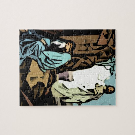 Puzzle Ne pleurent pas, la tombe est vide (Horizontal)