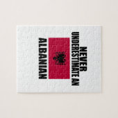 Puzzle Ne Sous-Estime Jamais Un Albanais (Horizontal)