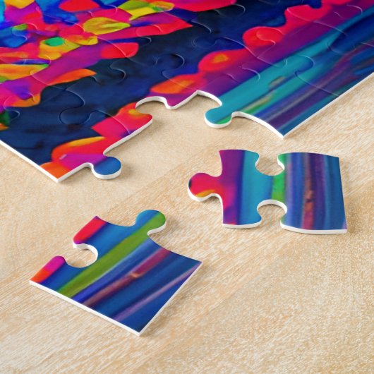 Puzzle Ne touchez pas mes cheveux Black Melanin Afro Quee (Côté)