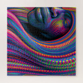 Puzzle Ne touchez pas mes cheveux Black Melanin Afro Quee (Horizontal)