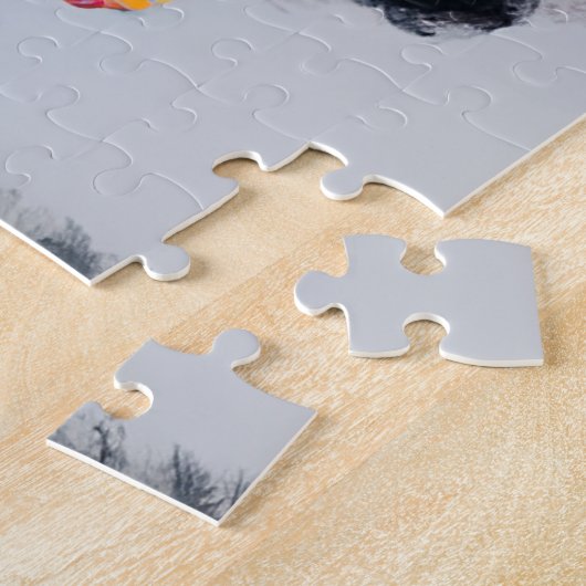 Puzzle Ne touchez pas mes cheveux Black Melanin Afro Quee (Côté)