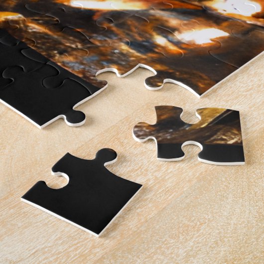 Puzzle Ne touchez pas mes cheveux Black Melanin Afro Quee (Côté)