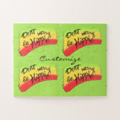 Puzzle Ne vous inquiétez pas être Hippie Thunder_Cove (Horizontal)