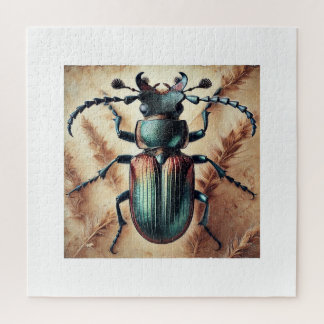 Puzzle Nealcidion beetle dorsal view 270824IREF225 - Wate