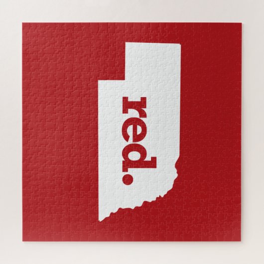 PUZZLE NEBRASKA ROUGE (Horizontal)