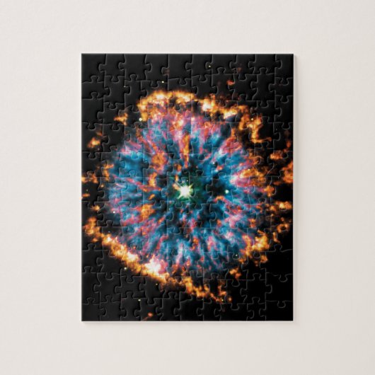 Puzzle Nebula planétaire NGC 6751 Hubble Space Photo (Vertical)