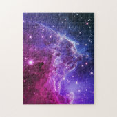 Puzzle Nebula tête de singe violet Hipster (Vertical)