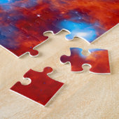 Puzzle Nébuleuse de la Tarentule, photo spatiale infrarou (Côté)