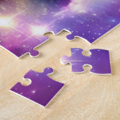 Puzzle Nébuleuse de roses et de violets dans l'univers de (Côté)