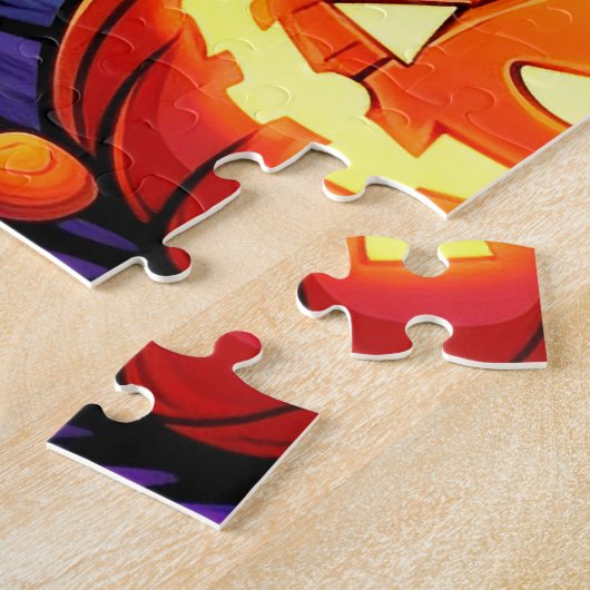 Puzzle Nefarious Éffrayant Haunted House (Côté)